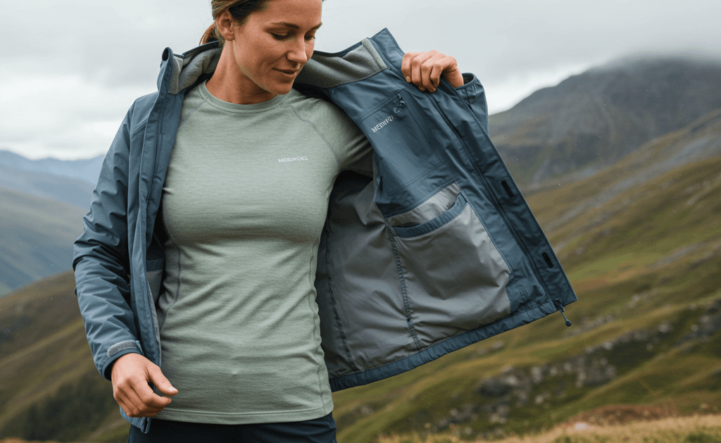 women wearing comfortable weather ready layers