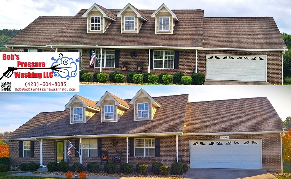 Roof wash in Russellville, Tn 37860 near me by Bobs Pressure Washing LLC in Bulls Gap, Tn 37711 2