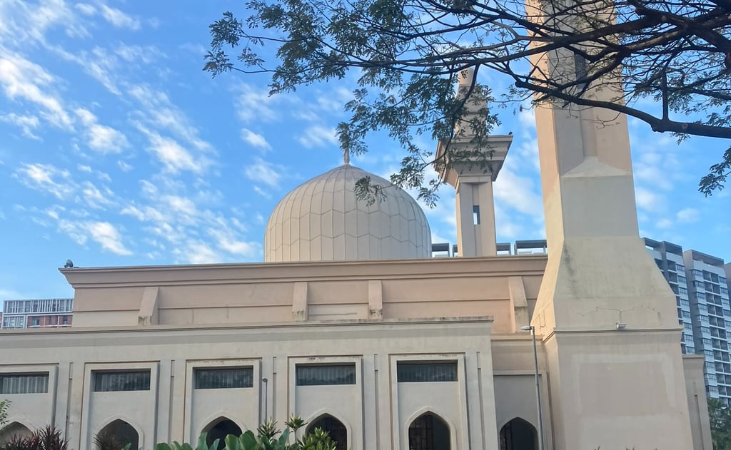 Dome of Mosque in Shah Alam, Malaysia 