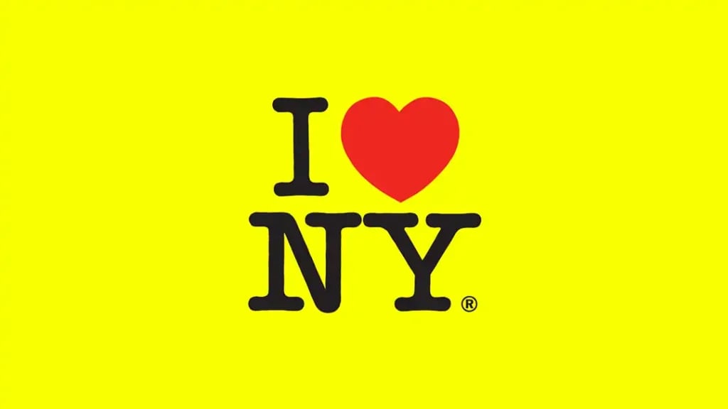 I Love New York Logo Glaser I love NY FEVR Motion Graphics Services New York Yellow