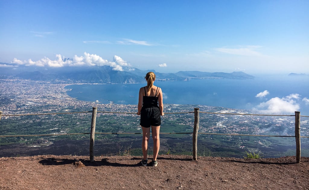 Napoli Vesuvio volcano