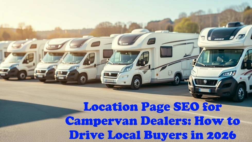 Location Page SEO for Campervan Dealers: How to Drive Local Buyers in 2026