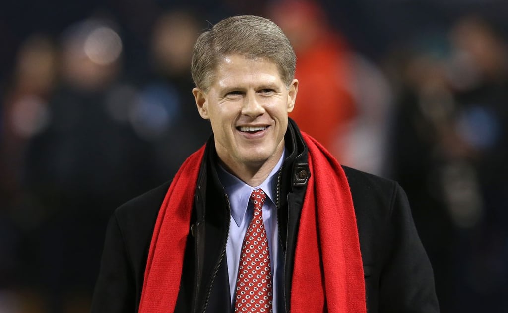 Clark Hunt smiling - CEO of the Kansas City Chiefs