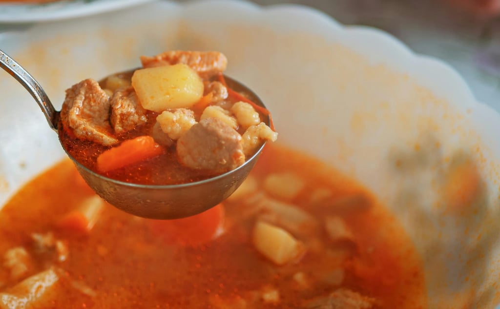 Soup ladle - lunch together at TabltTalk