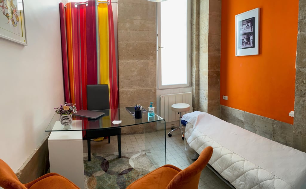 Salle de consultation ostéopathie Réaumur Sébastopol