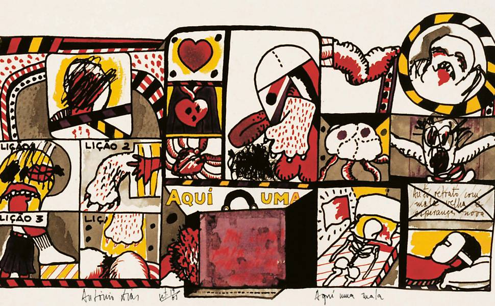 As obras do artista Antonio Dias