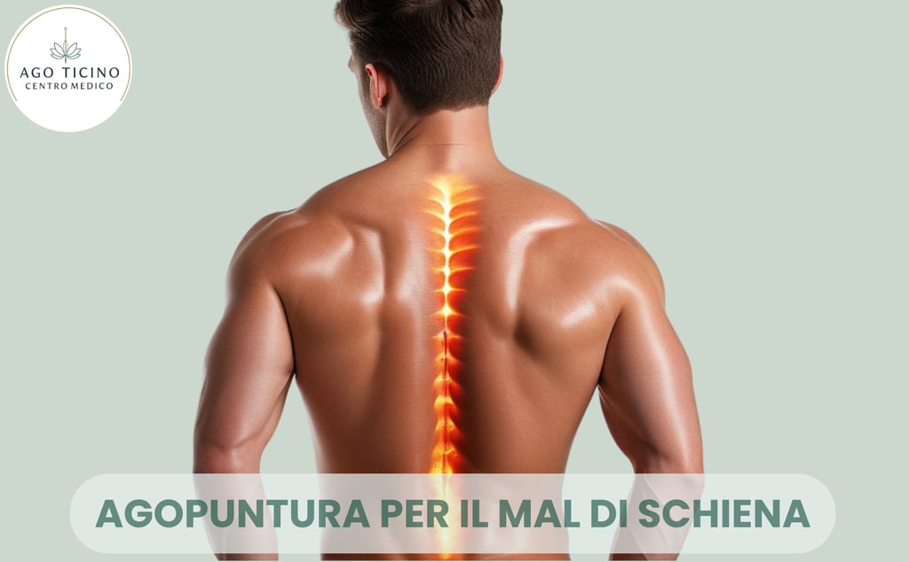 Mal di schiena - lombalgia - sciatico - dolore lombare - agopuntura - Giubiasco - Bellinzona