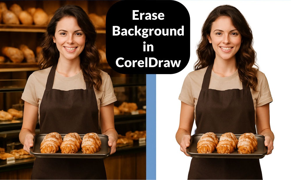 Erase Background in CorelDraw Online