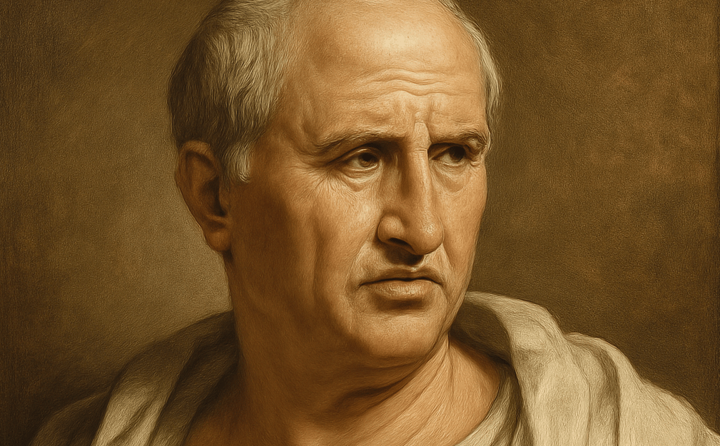 The portrait of Cicero