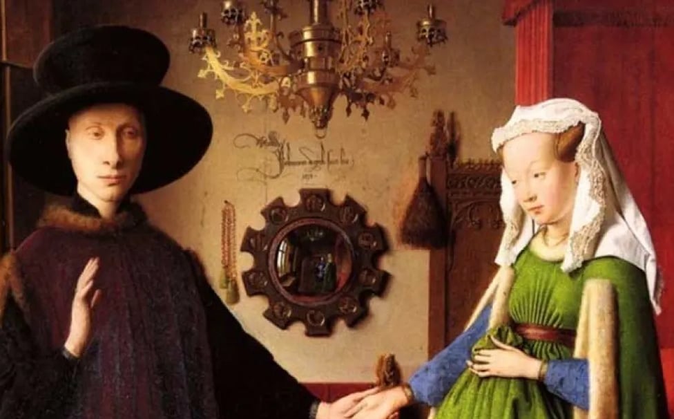Retrato de Arnolfini (1434) por Jan van Eyck