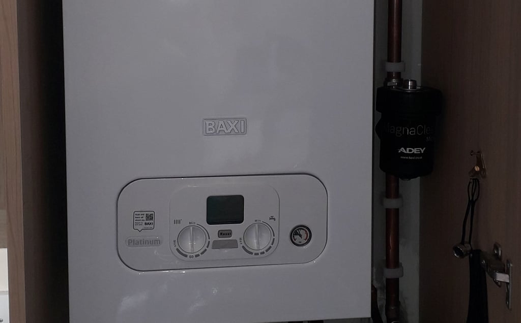 Baxi Platinum boiler 10 year warranty installed in High Bickington