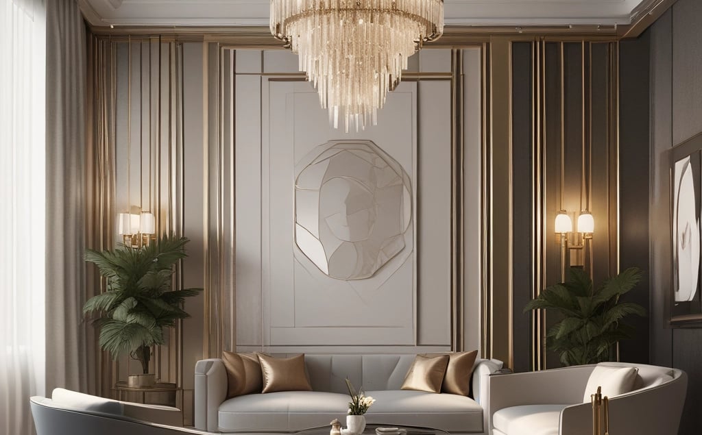 a long hallway with a ceiling made of metal rods