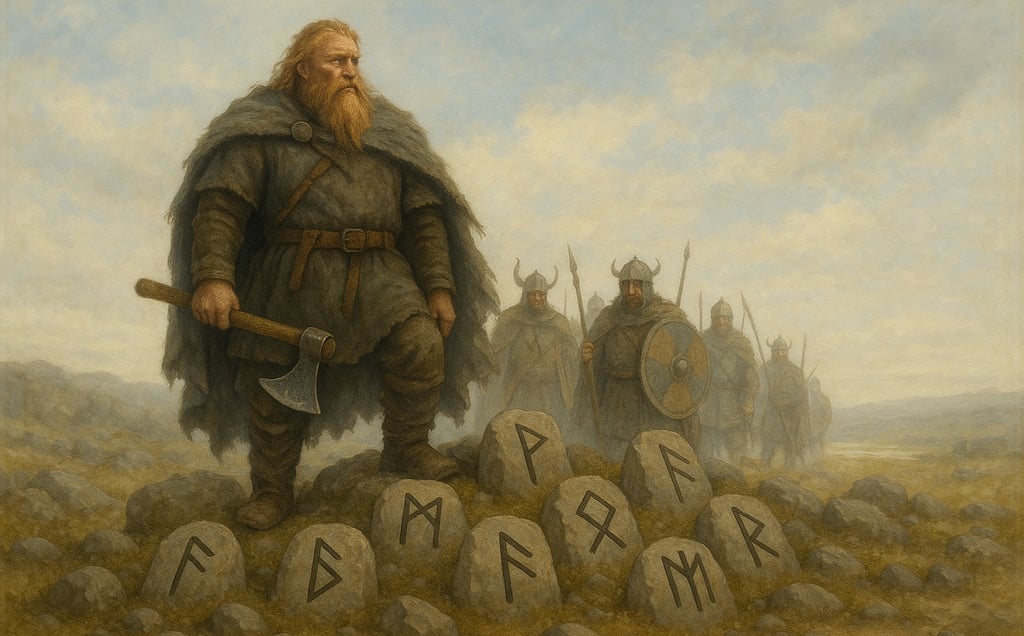 Runen en Vikingen, ontdek de geschiedenis van de runen en Vikingen. Runen reading, Noord-Nederland