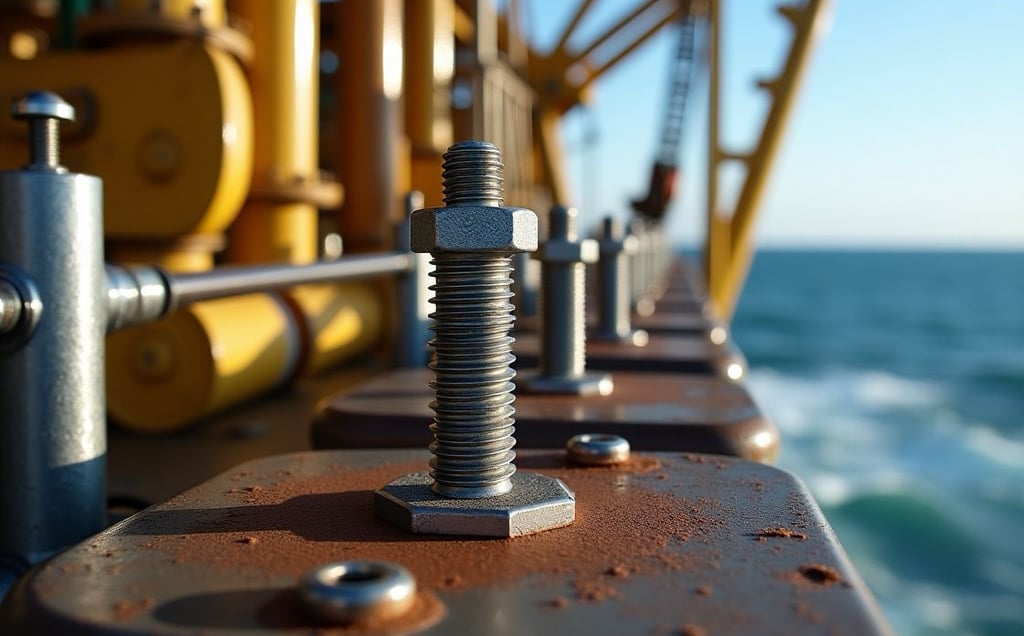 High-strength fasteners for oil rigs, pipelines & refineries