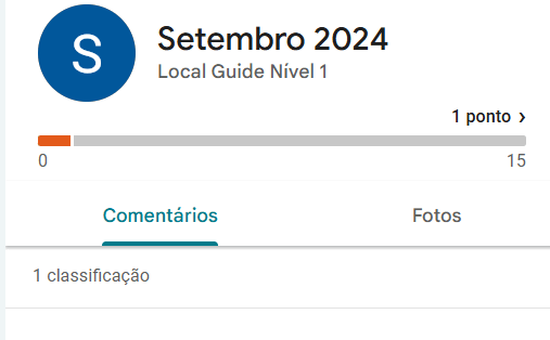 Imagem de um review na plataforma Google Perfil da Empresa