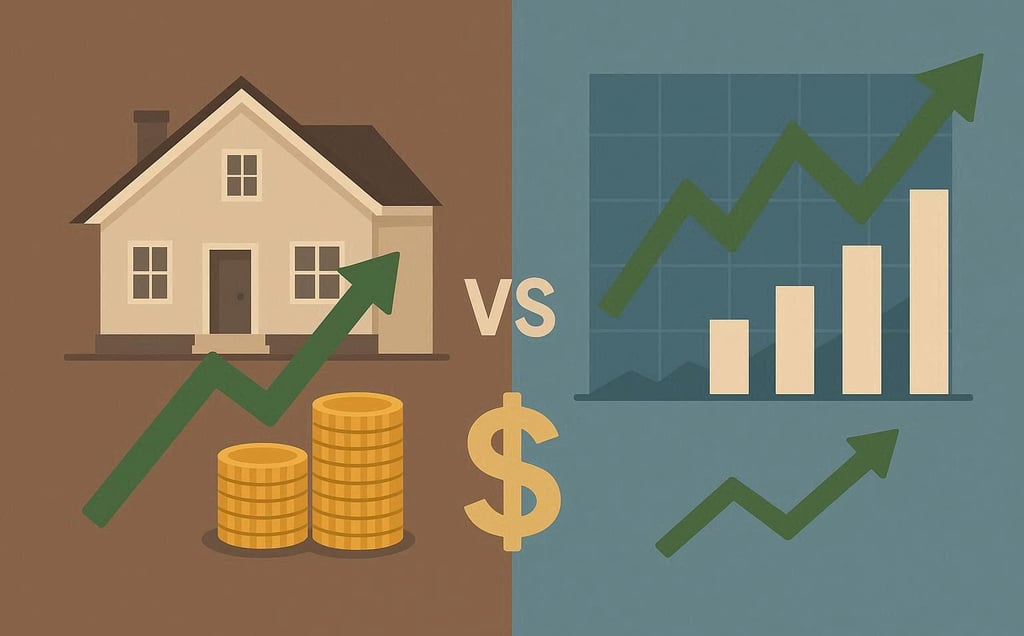 Real Estate vs. Stock Market: Which Investment Builds Wealth More Reliably in 2025 and Beyond?