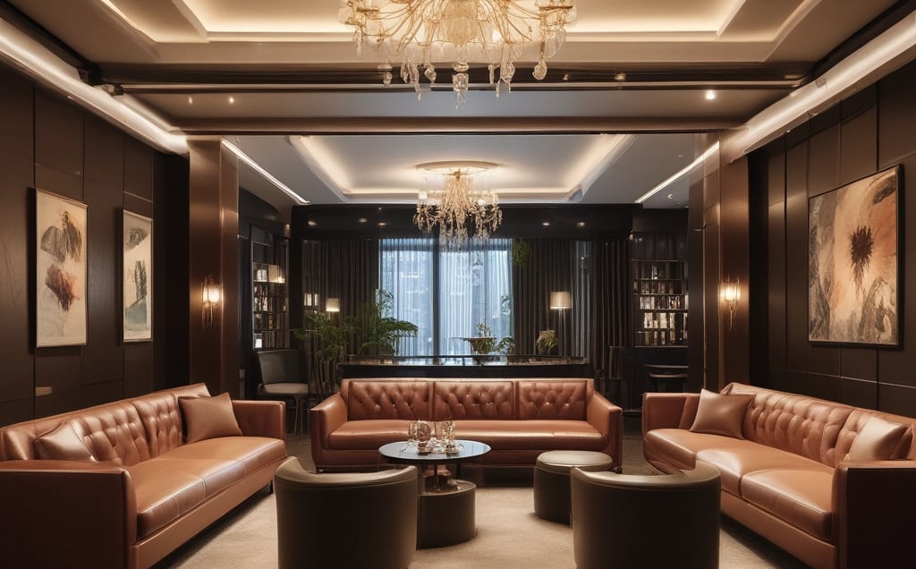 Bright living room with modern inventory