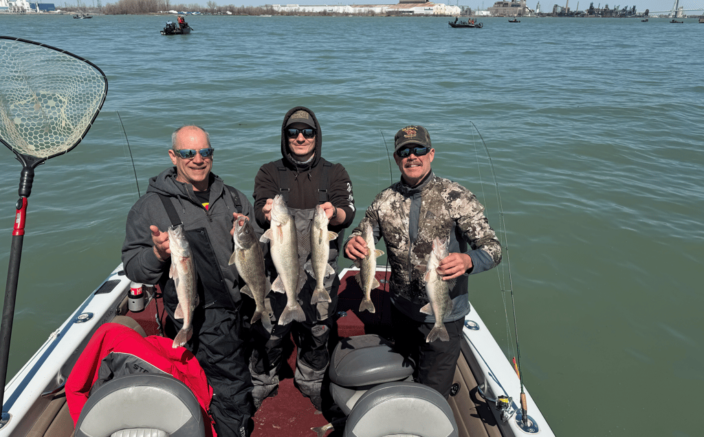 Walleye fishing report DR fish