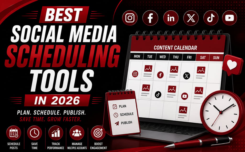 best social media scheduling tools in 2026