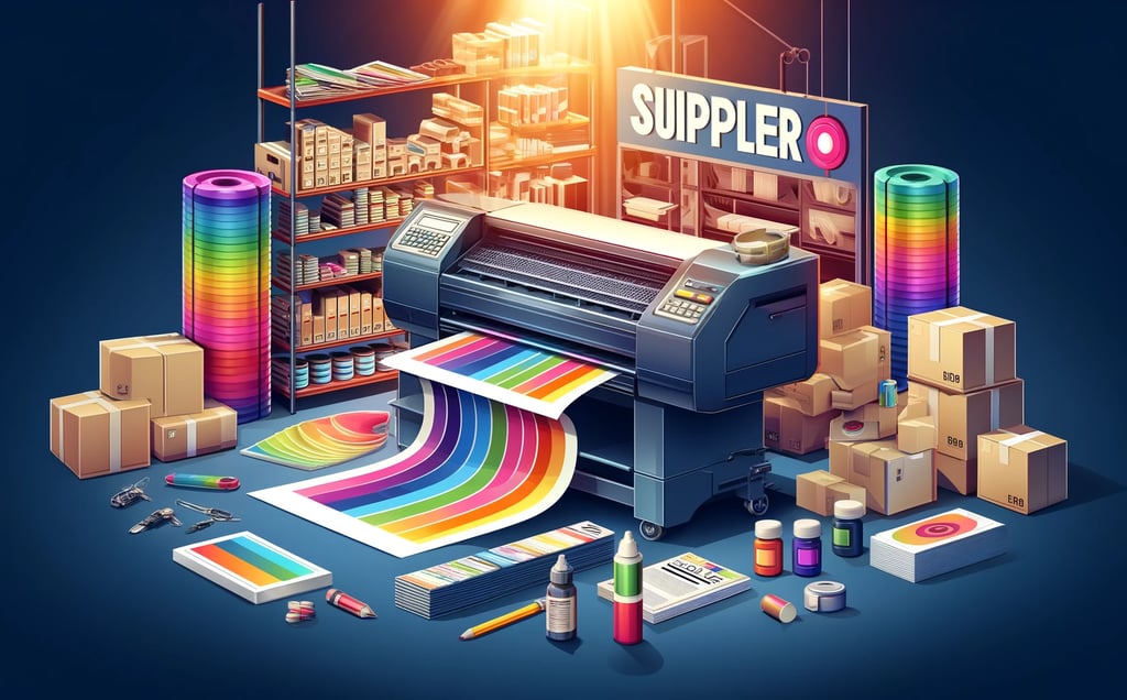 a giant printer