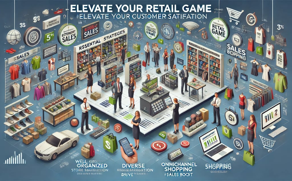a retail store with people shopping at the store