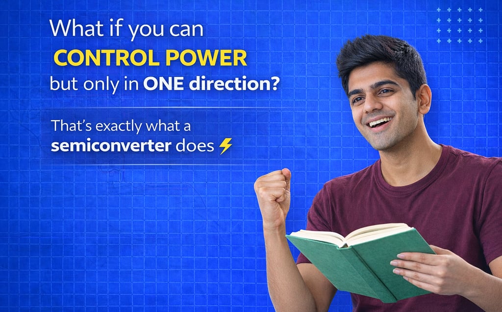Control power with semiconverters explained