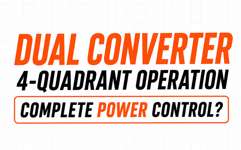 Dual converter power control poster