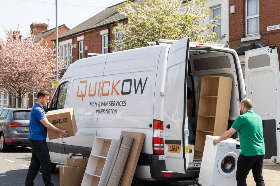 Man and Van in Warrington