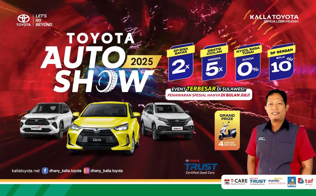 Auto show Kalla Toyota