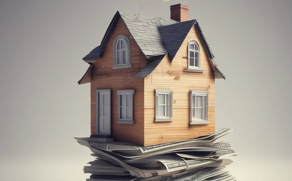 a close up of a typewriter with a paper that reads investments