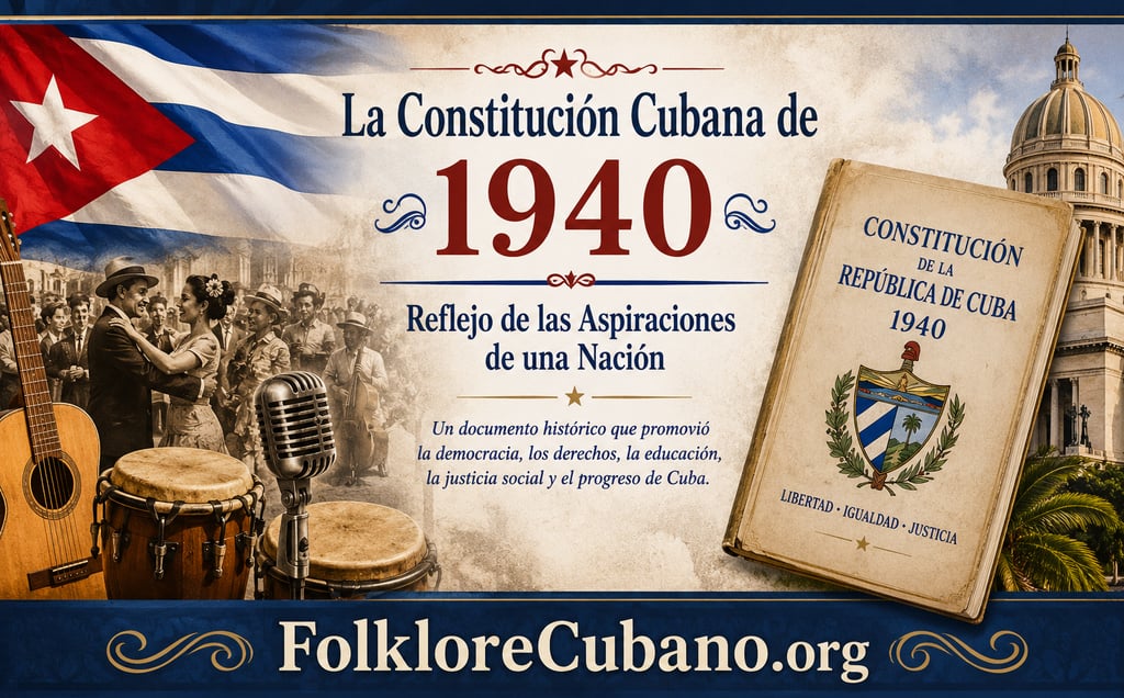 La Constitución Cubana de 1940 - Reflejo de las Aspiraciones de una Nación