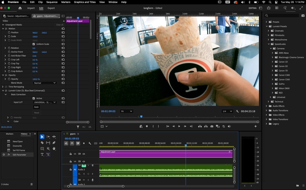 Adobe Premiere Pro 2026 Interface
