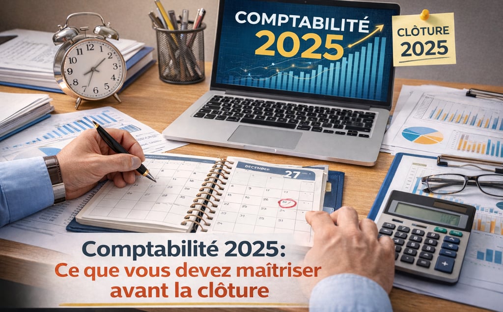 Comptabilité 2026 – Préparation et vérification des comptes avant clôture comptable annuelle