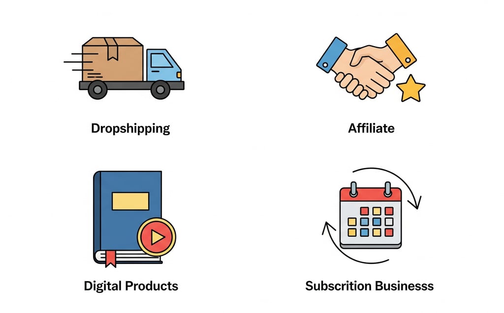 Different online business