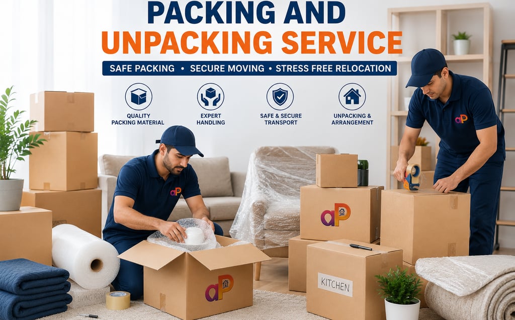 packing and unpacking