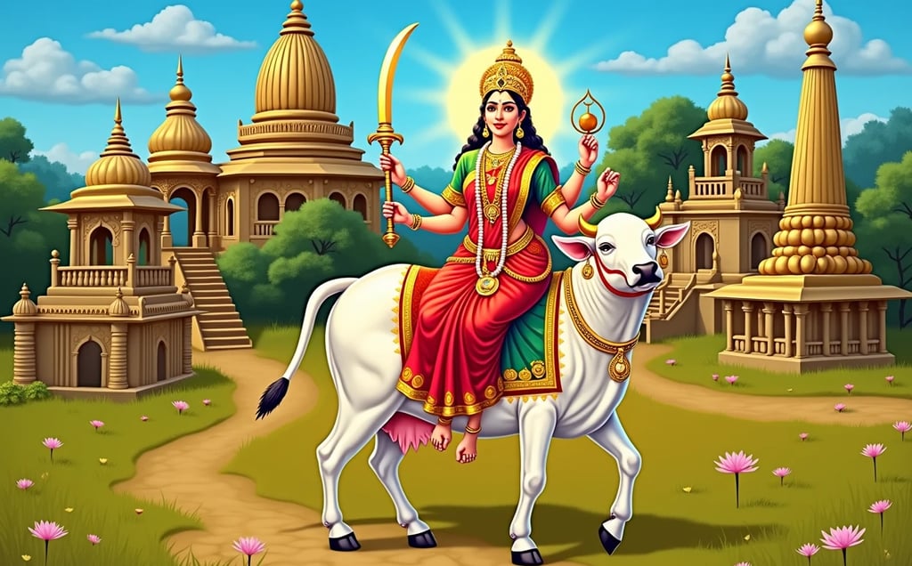 Navratri 1 day - ma shailputri