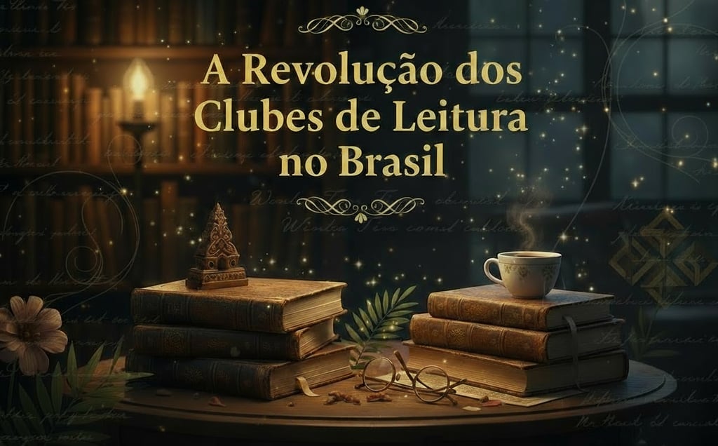 A Revolução dos Clubes de Leitura no Brasil: Como 2 Milhões de Brasileiros Estão Transformando o Mer