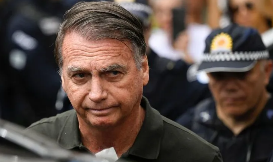 O ex-presidente Jair Bolsonaro (PL)  • 14/9/2025 - Reuters/Mateus Bonomi