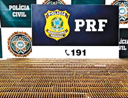 Investigações revelam que munições compradas por polícias e pelo Exército abastecem traficantes do C