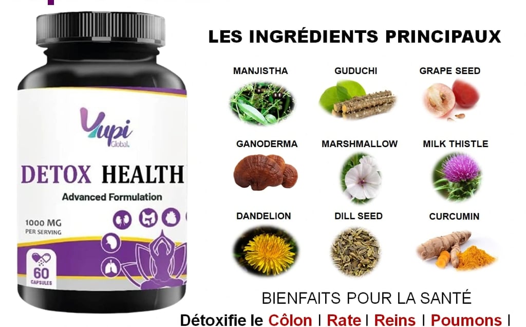 a bottle of yupi detox