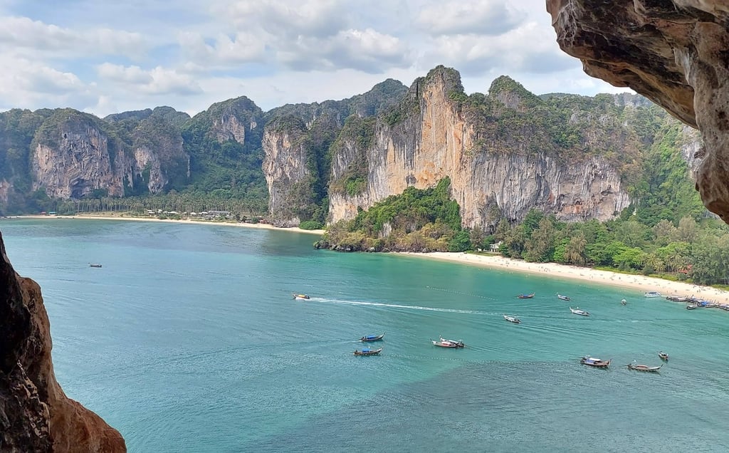 thailand krabi rayleigh rock climbing