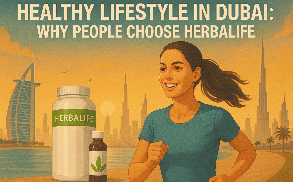 Healthy Lifestyle in Dubai: Why People Choose Herbalife