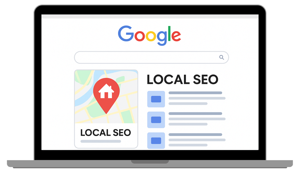 Local SEO tactics help real estate businesses appear in Google’s map pack results