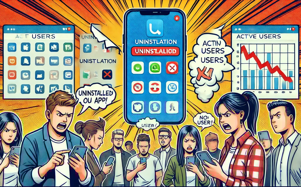 People uninstalling the app