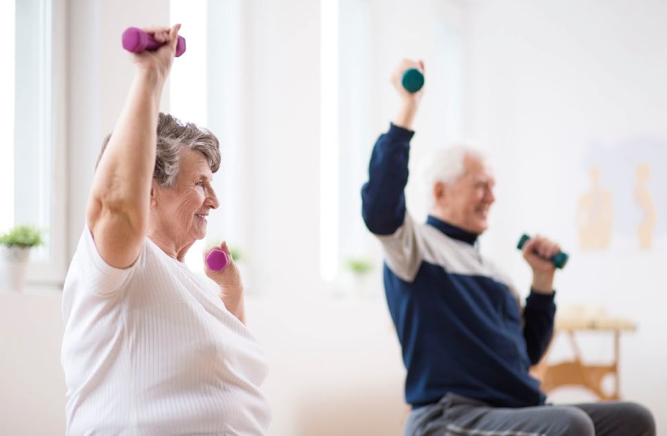 Rehabilitación para adultos mayores fisioterapia tercera edad