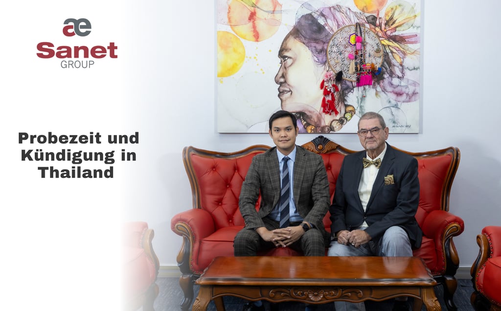 Probezeit und Kündigung in Thailand