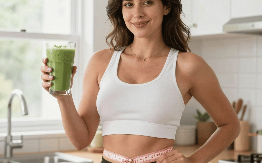 Does matcha help lose weight showing real Matcha Suri weight loss results