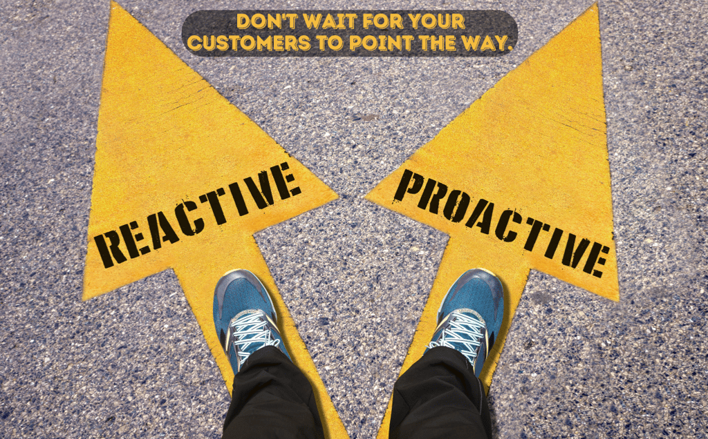 a person standing on a road with two arrows pointing to the opposite direction