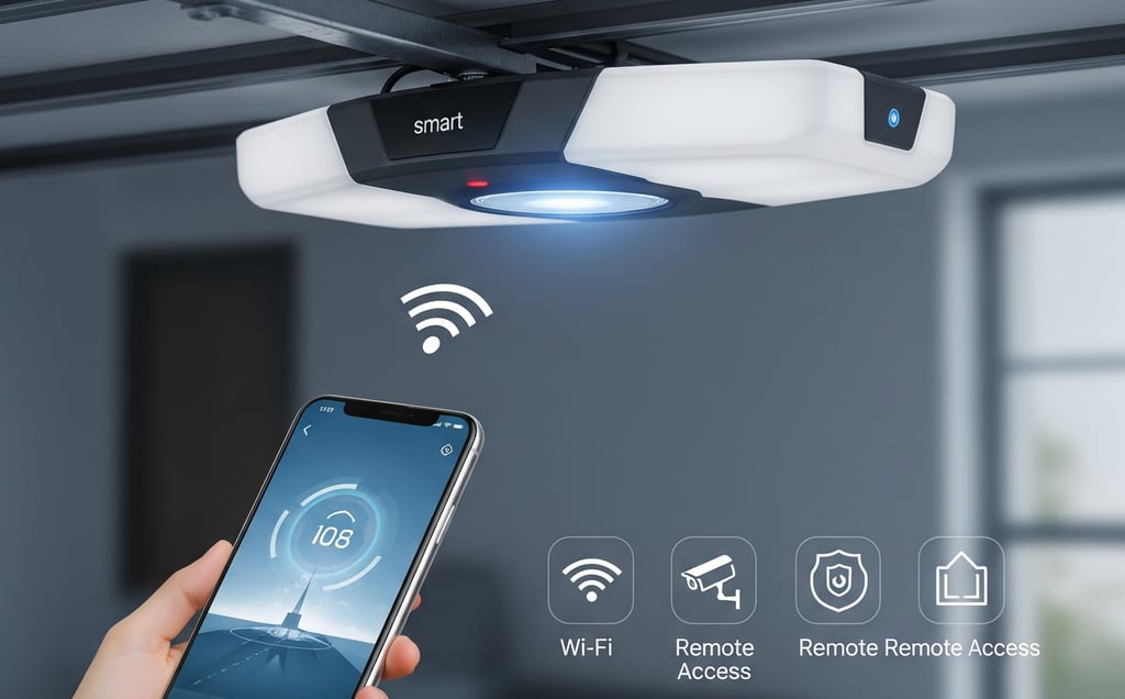 a person holding a smart device with a remote control