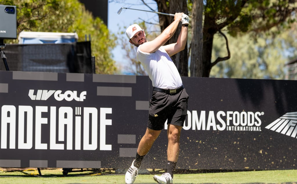 Josele Ballester prepares for LIV Golf Adelaide 2026 (Photo: LIV Golf)